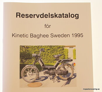 Reservedelskatalog Baghee / delvist Ciao