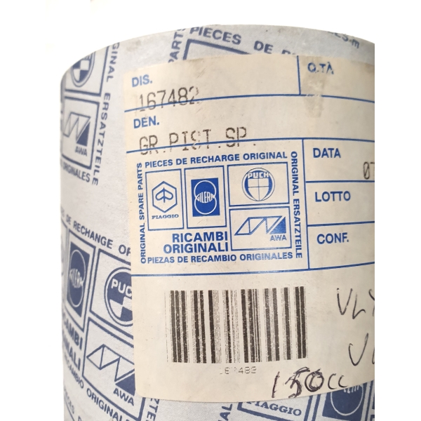 167482 Stempel 58,0 mm 1. ÖD Vespa 150 cc P PE PX NOS - 2