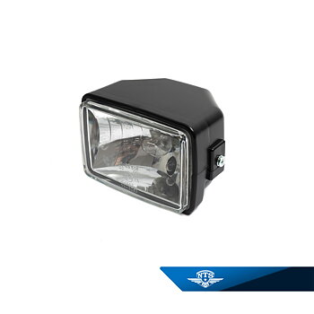 Headlight bla MCB transport/Solifer. C/C dimensions between mounting holes 148 mm.