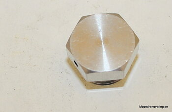 Oil plug filling Sachs, Swedish made. Aluminum