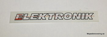 sticker kreidler (elektronik) white