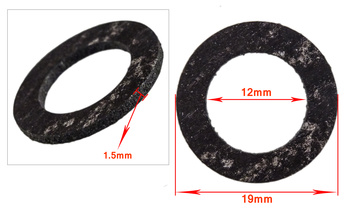 Pakning olie skrue Yamaha 50/80cc Yamaha original 90430-12207 - 2
