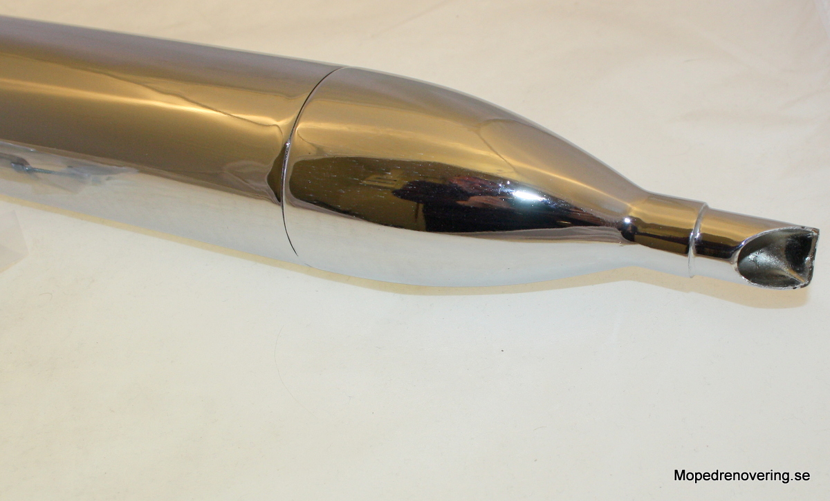 Lyddæmper 28mm 50/60'er model - 3