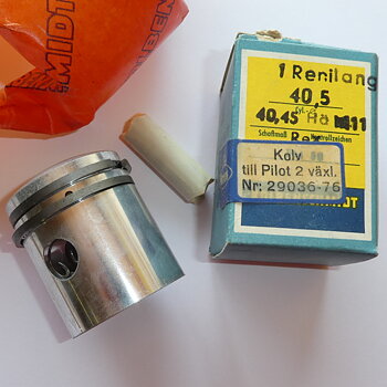 Pullo täydellinen 40,50 mm Pilot FM504 2 VXL NOS