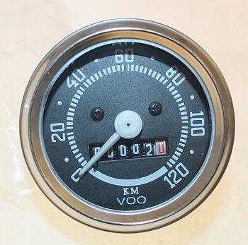 Speedometer 60 mm    0-120 km/h