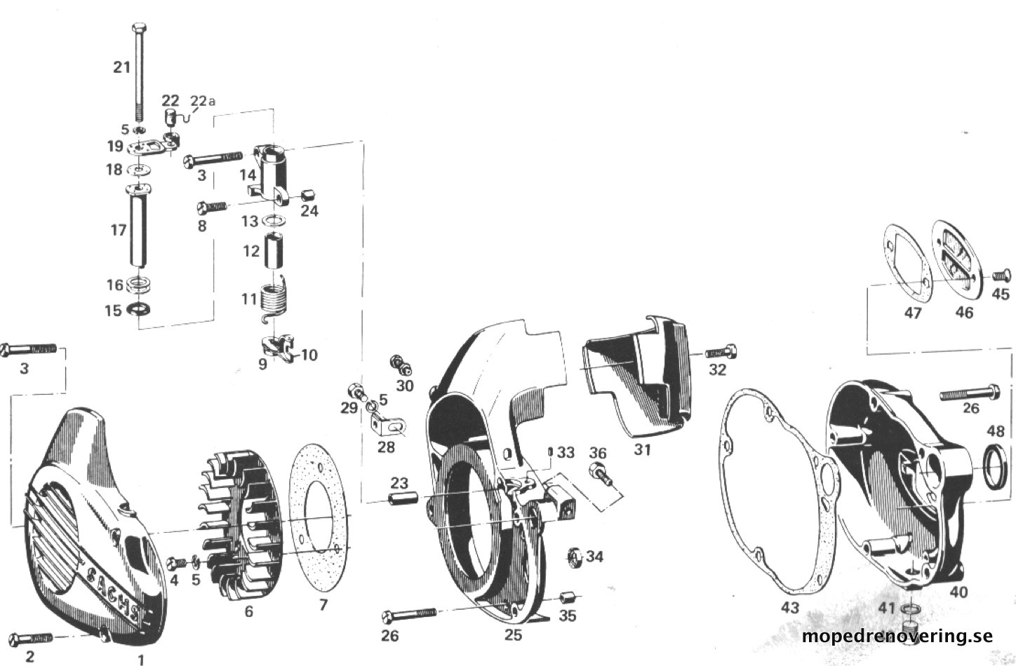 Styretøjsbøsning 8,4 x 10 mm Sachs - 4