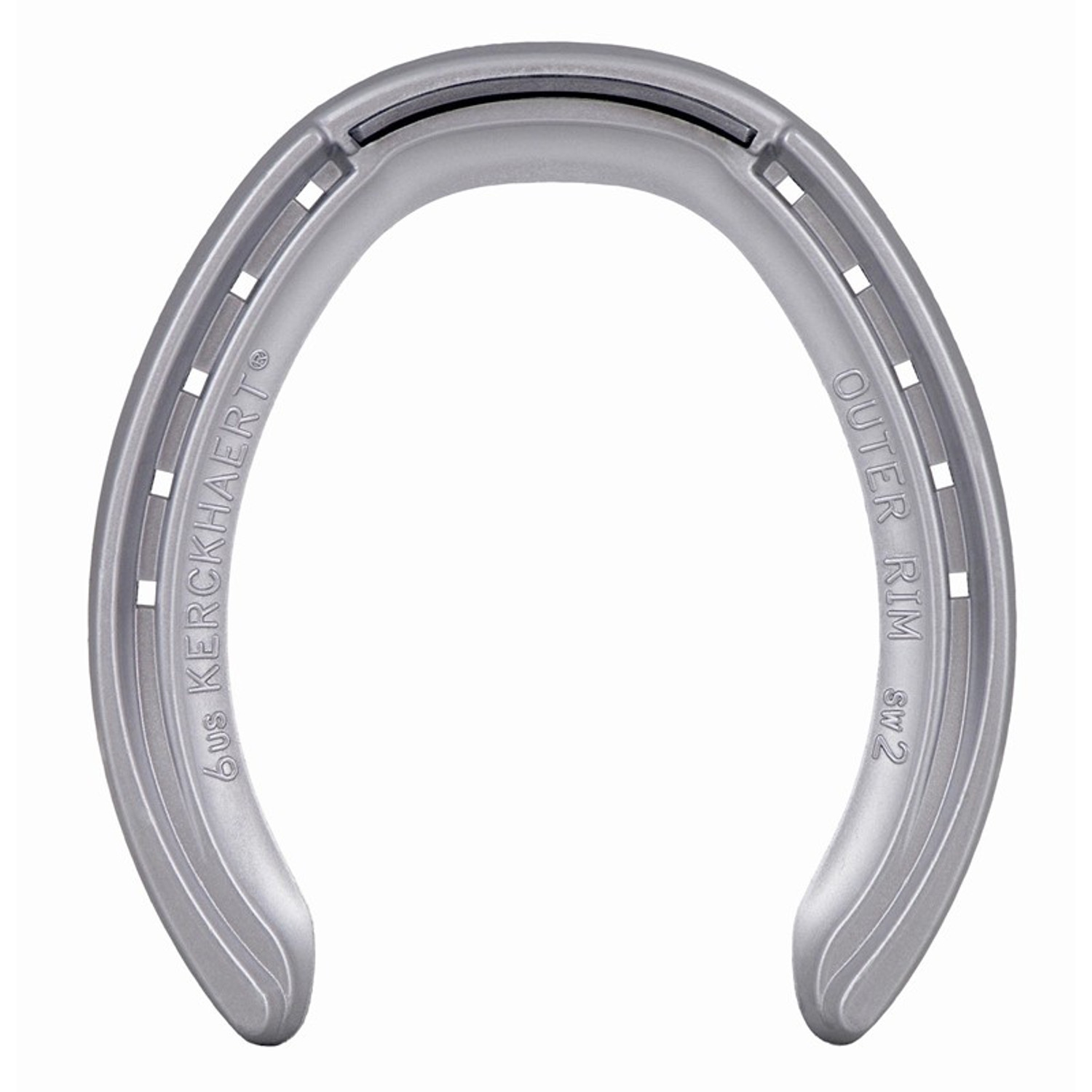 Kerckhaert Racing Plates Outer Rim Aluminium fals bak trav/galopp