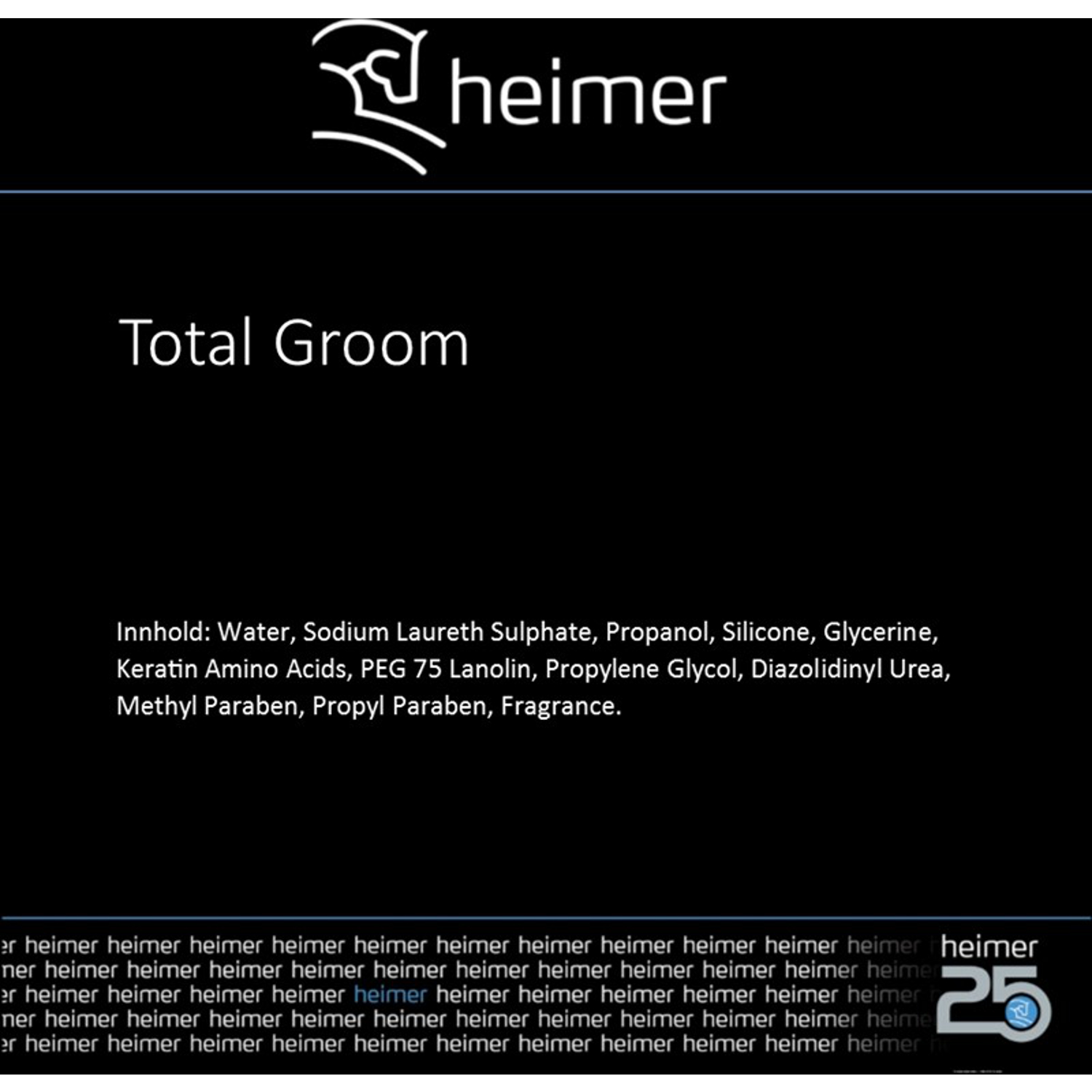 Heimer Total Groom 500ml - 2