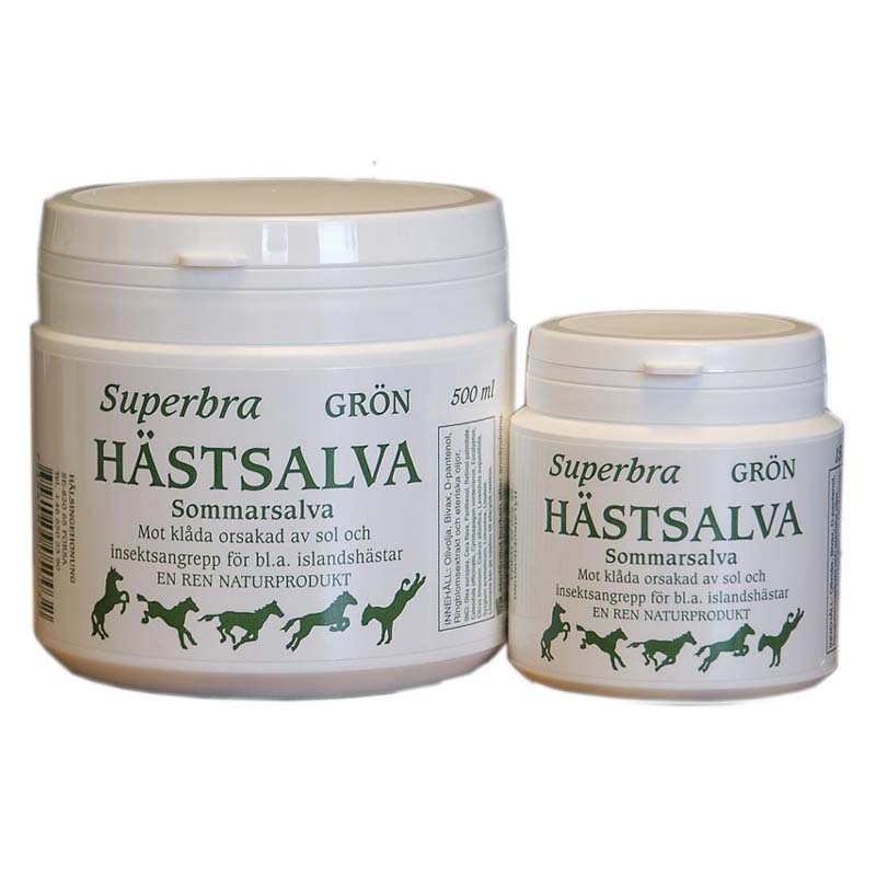 Hestesalve Superbra Grønn  150 ml