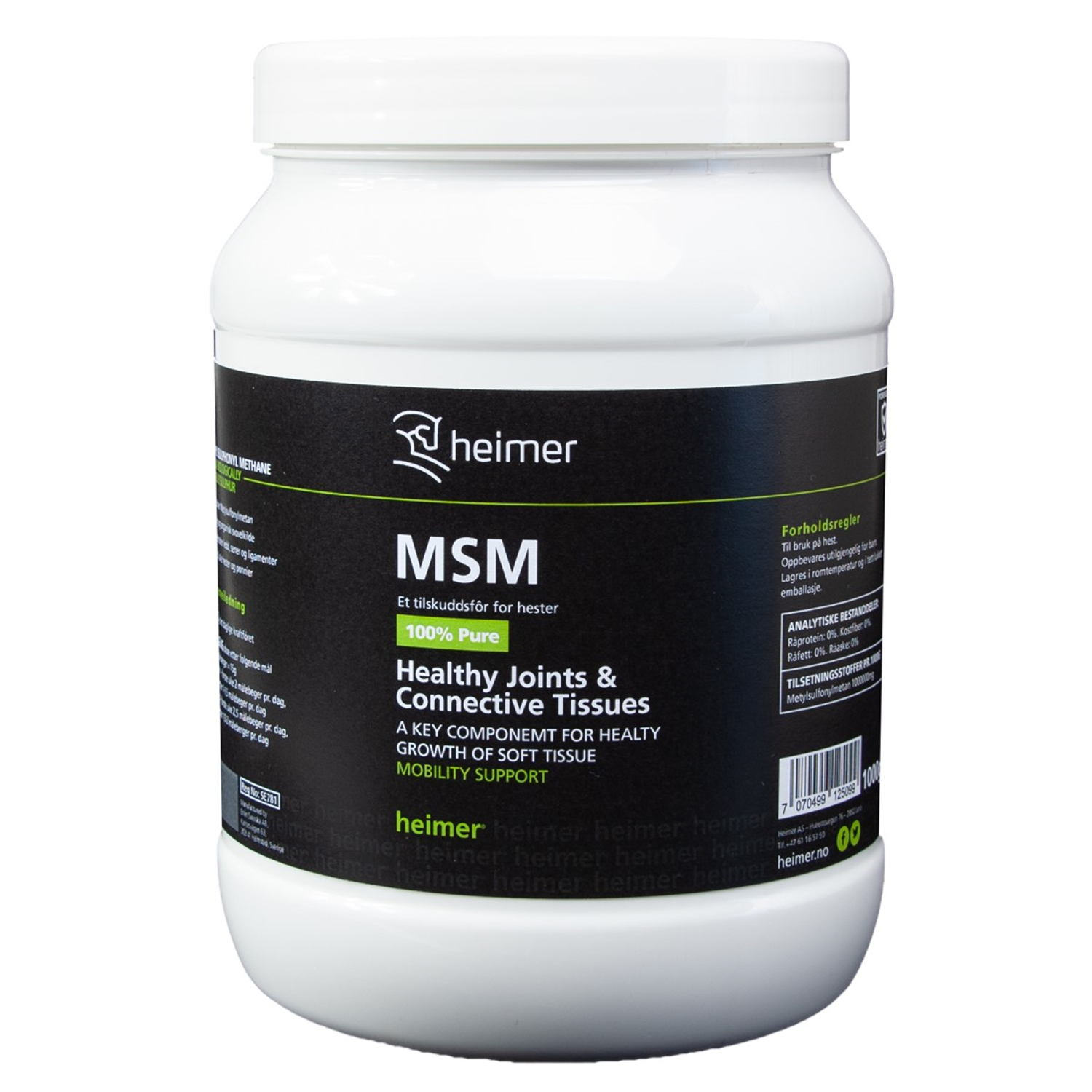 Heimer 100% MSM  1 kg 