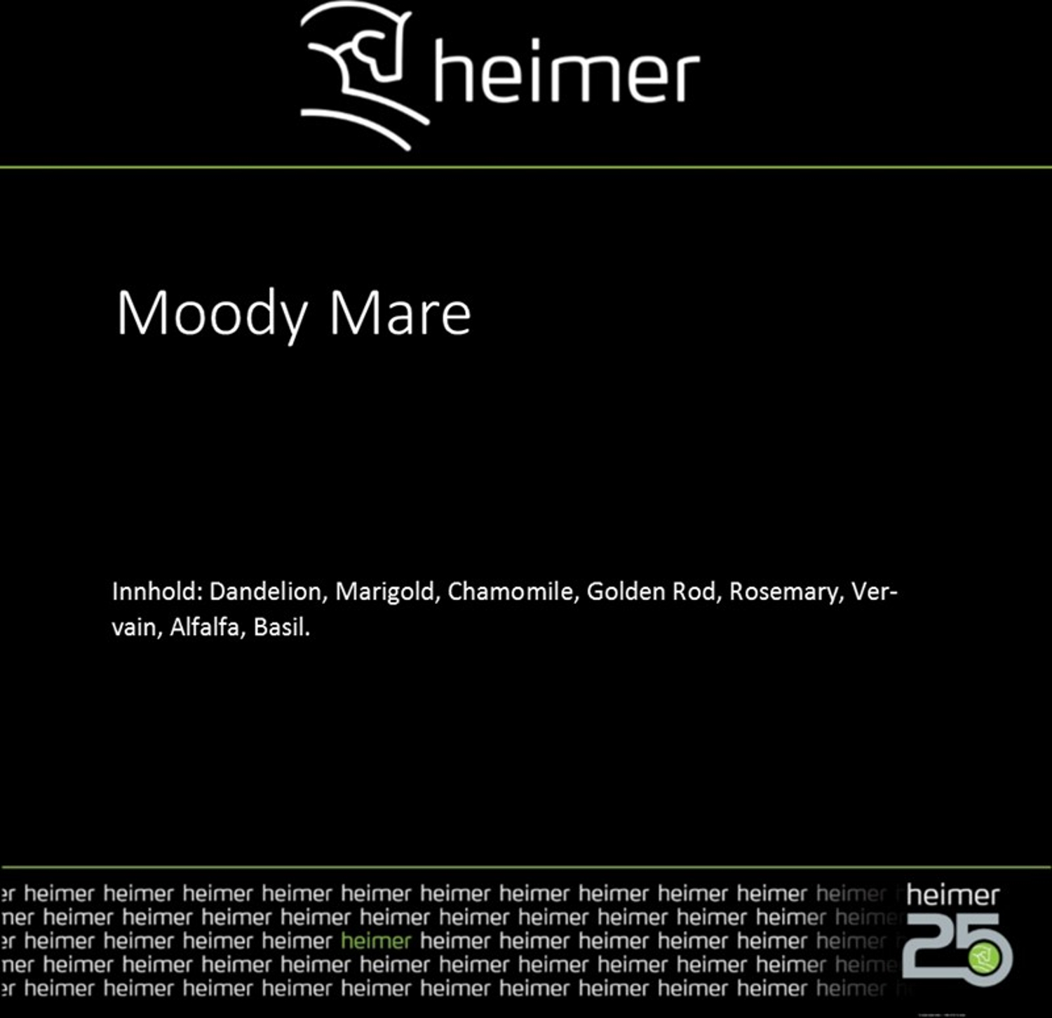 Heimer Moody Mare urter 1 kg - 2
