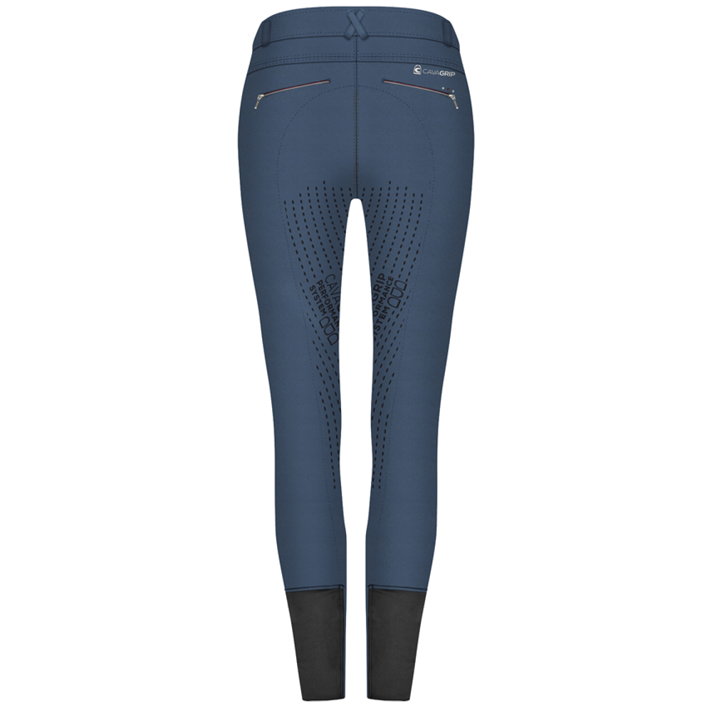 Cavallo Demi Grip Ridebukse Navy - 2