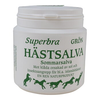 Hestesalve Superbra Grønn  500 ml