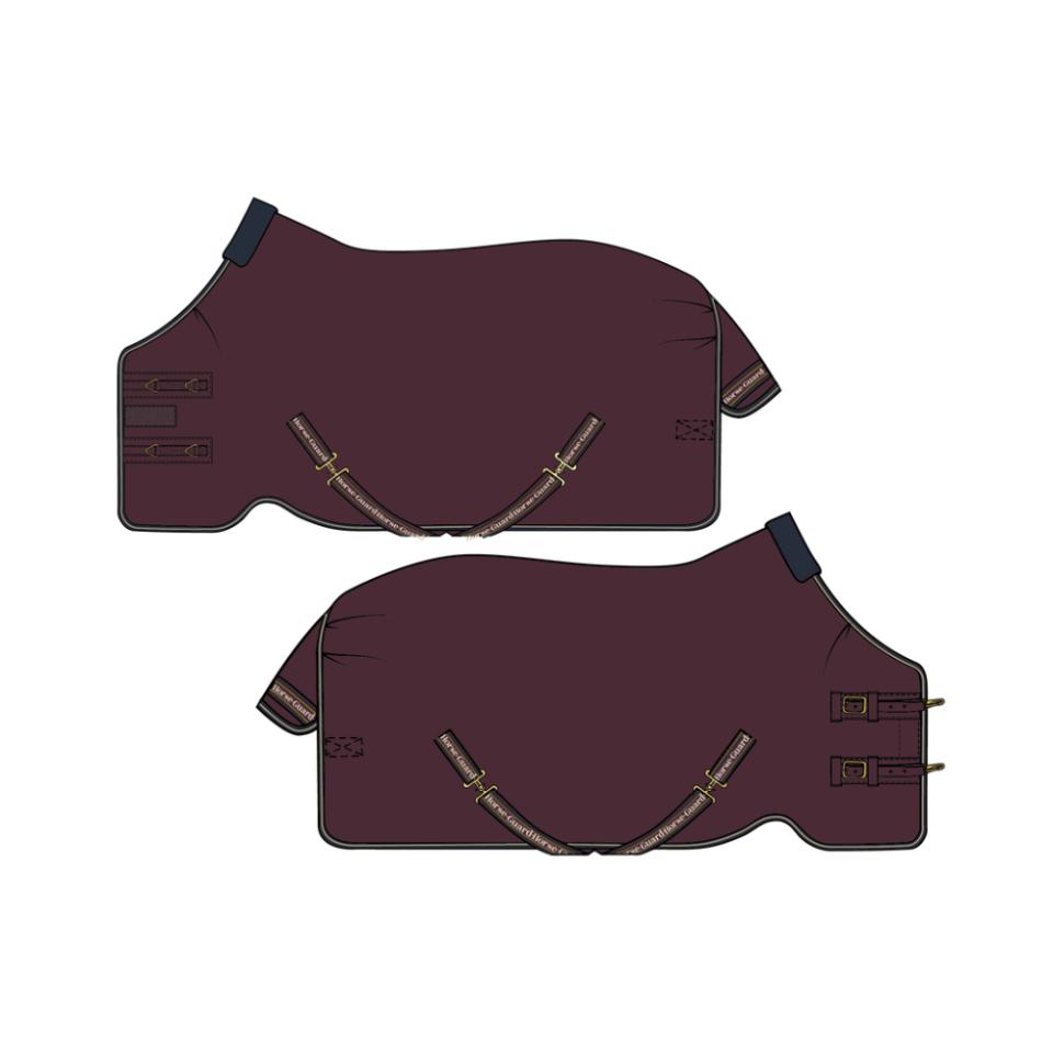 HorseGuard Landon 1200D 200g Turnout dekken standard hals Navy 105-165cm - 2