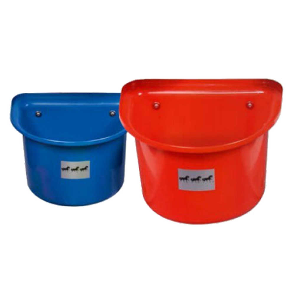 Transportkrybbe 12 liter med hank RØD