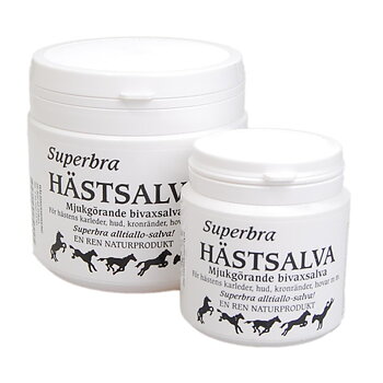 Hestesalve Superbra sort
