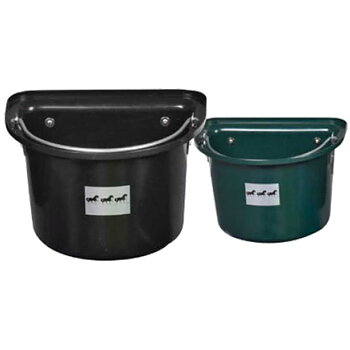 Transportkrybbe med hank 12 liter SORT