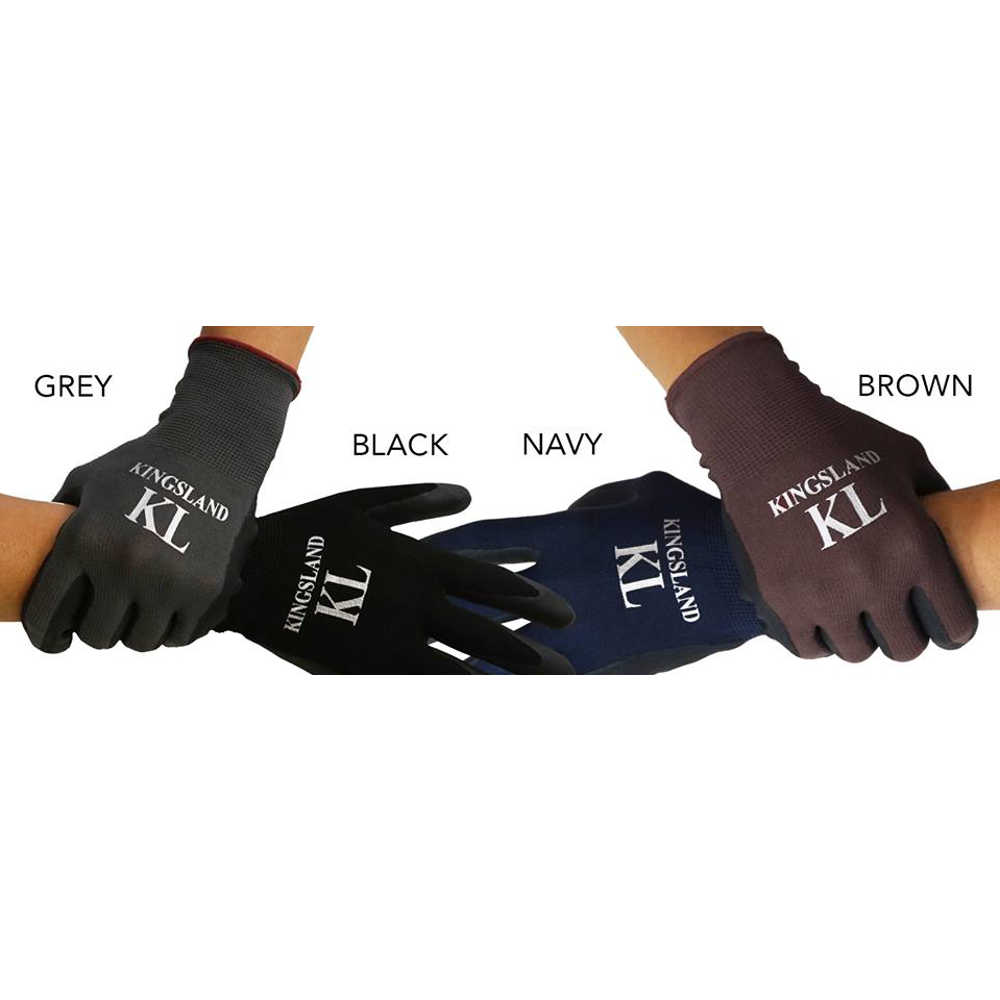 Kingsland Riding Gloves med gummi - 4