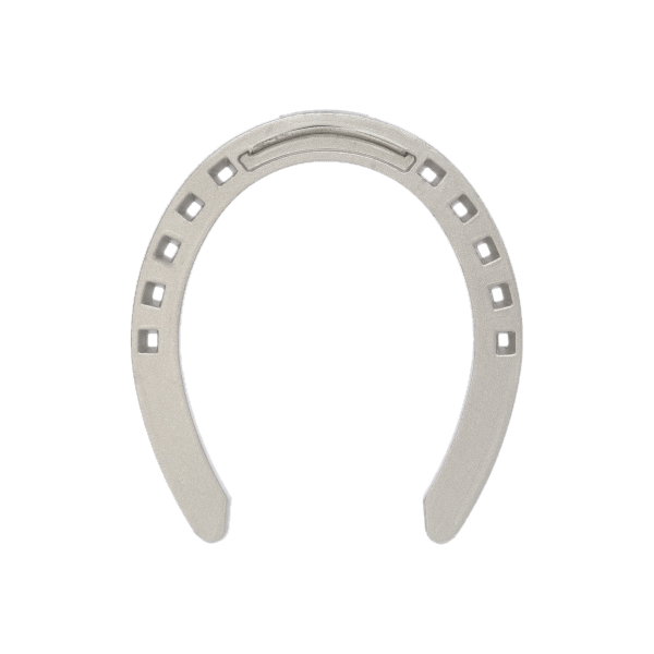 Mustad travsko aluminium fram flat og bak rand SALG!