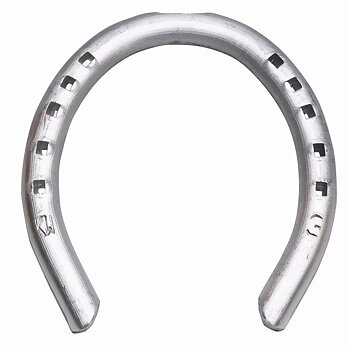 KW aluminium halvrund travsko fram