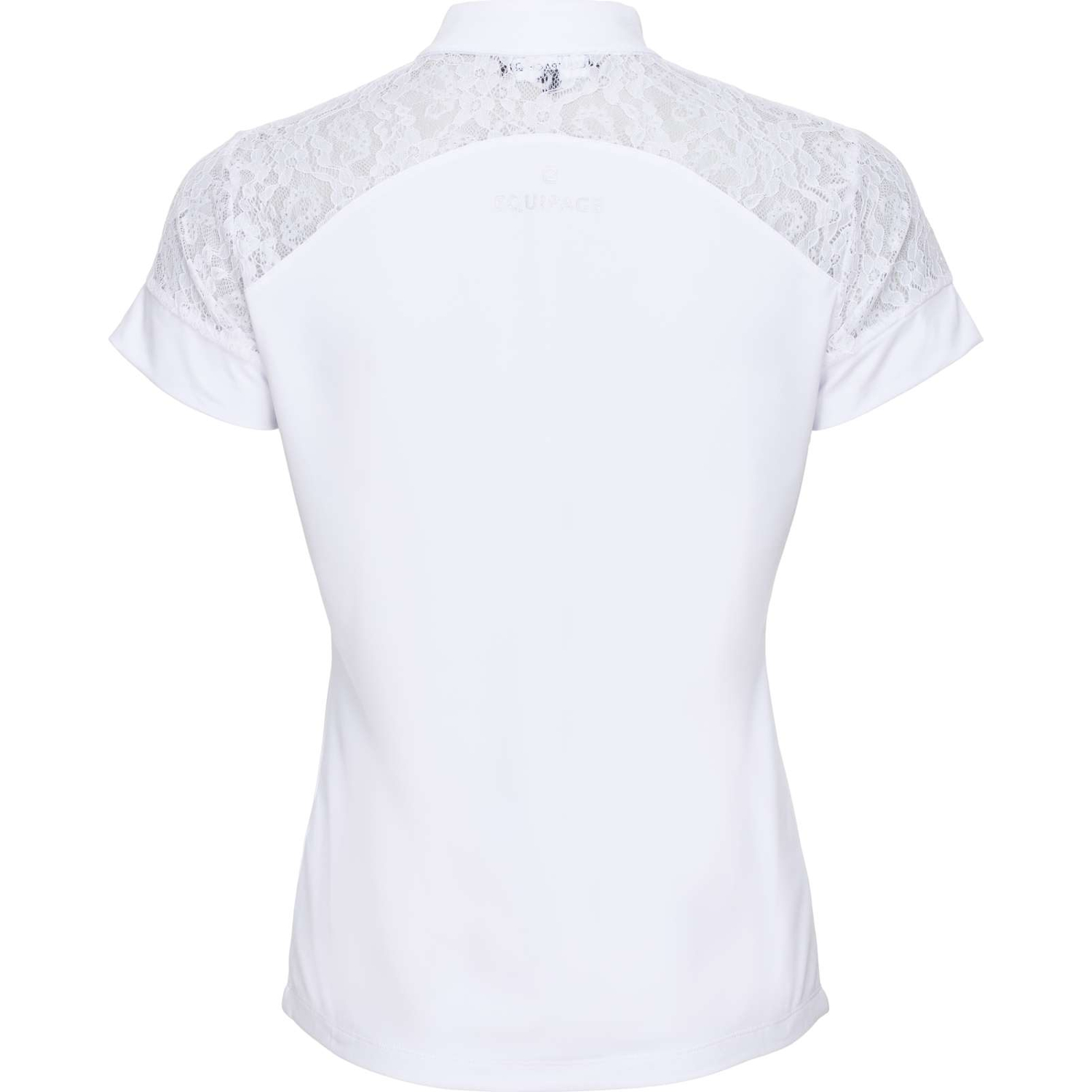 Equipage Brooke SS Showshirt hvit - 2