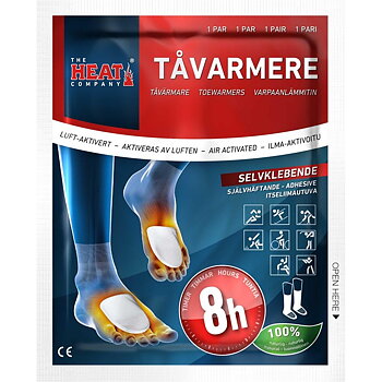 Tåvarmer 5 par