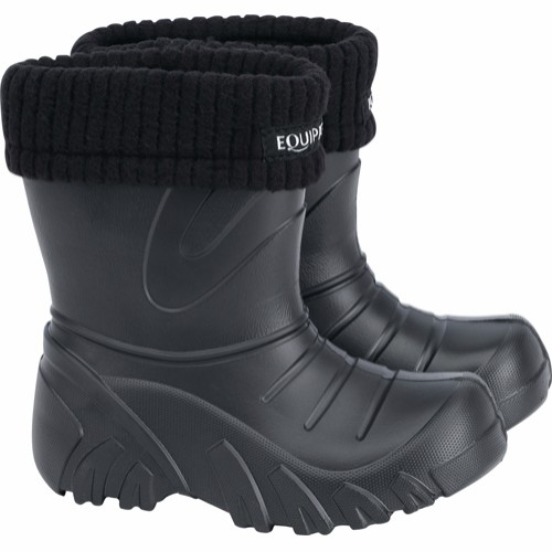  Varme vinterstøvler Equipage New Panda barn sort SUPERLETTE!