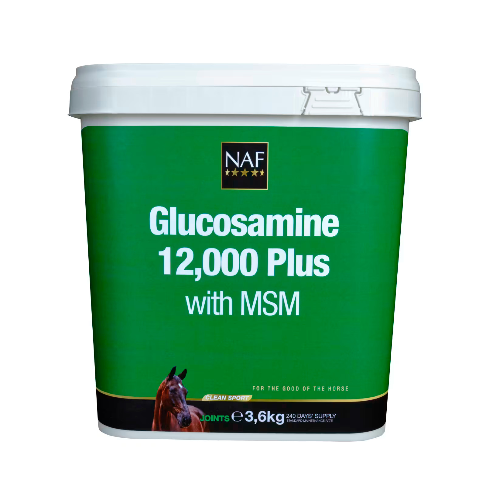 NAF Glucosamine 12,000 Plus med MSM 3,6 kg