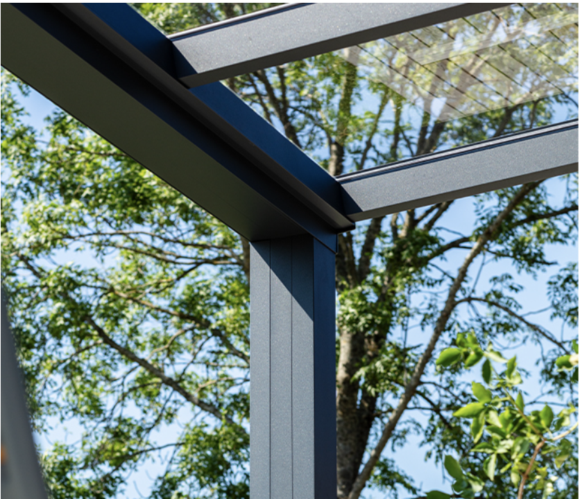 Terrace Komplett Altantak Multiglas 16 mm Klar L:3117 B:5070 - 2