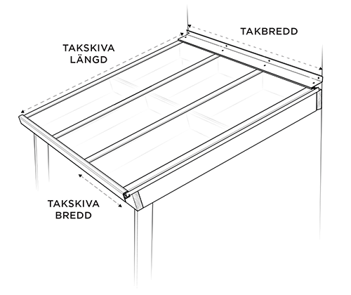 Utetak Skyroof 3000 mm gop  - 4