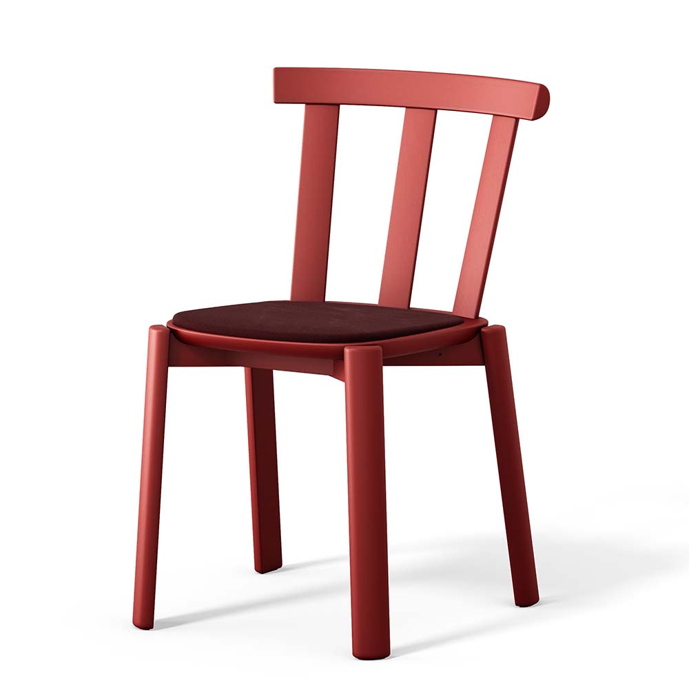 Alt chair Upholstered Seat (Birch several choices) - Stolab - 4