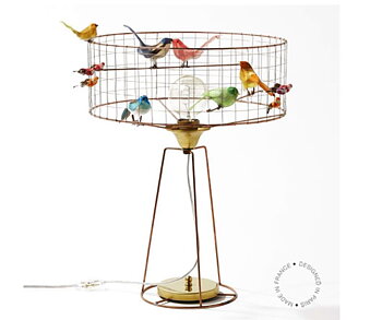 Bird lamp Lampe VoliŽre Tambour Dia. 38cm - I lager