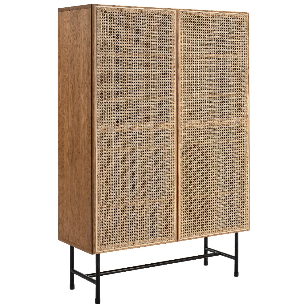 Racquet Cabinet Oak Oiled 100x152 cm