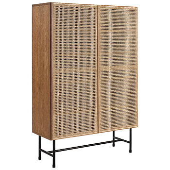 Racquet Cabinet Oak Oiled 100x152 cm