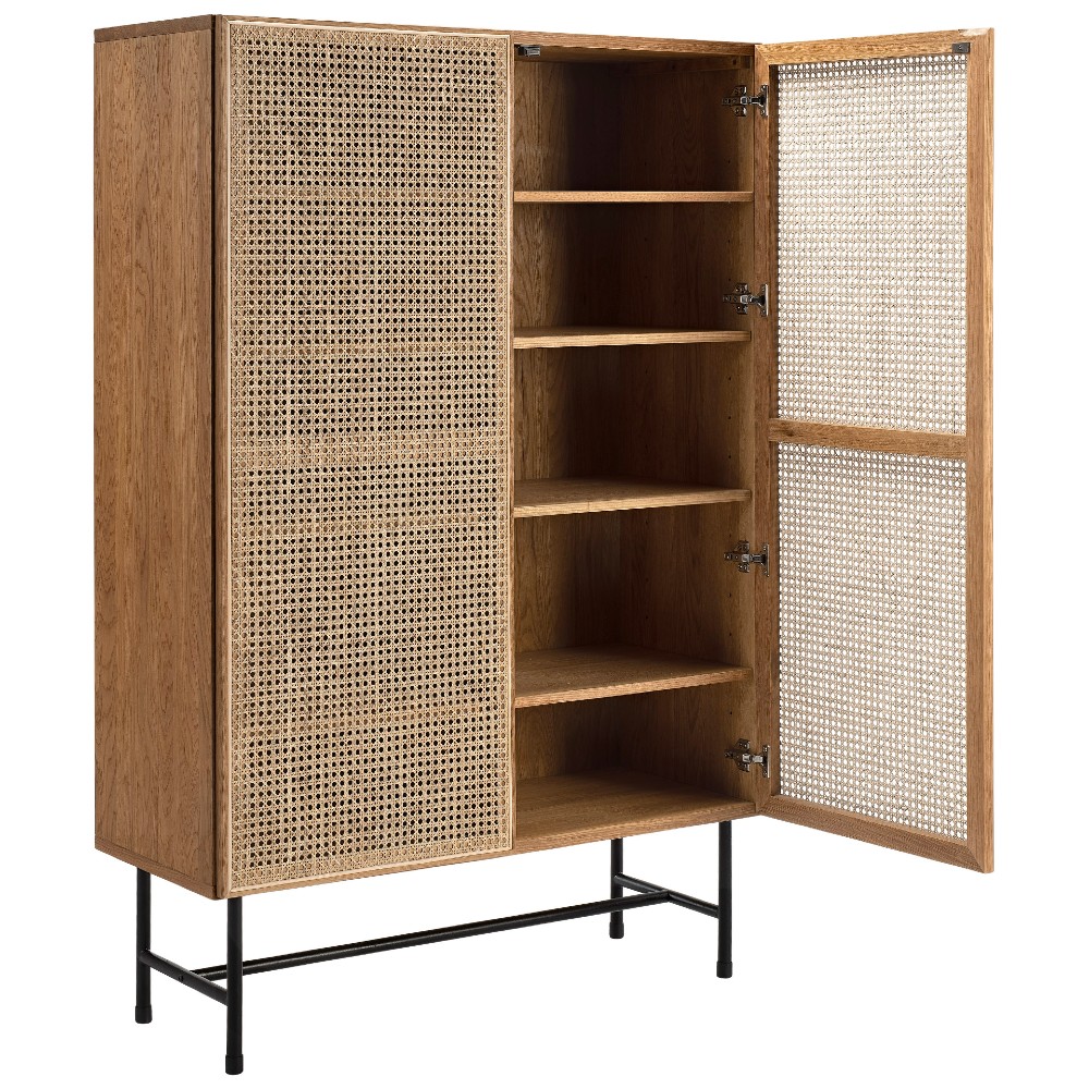 Racquet Cabinet Oak Oiled 100x152 cm - 5