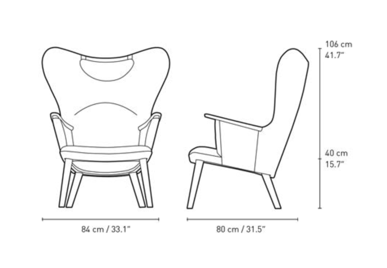 CH78 Mama bear armchair  - 5