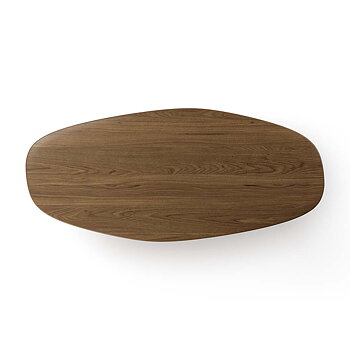 Jari Low Coffe table Ellips 130x58 cm