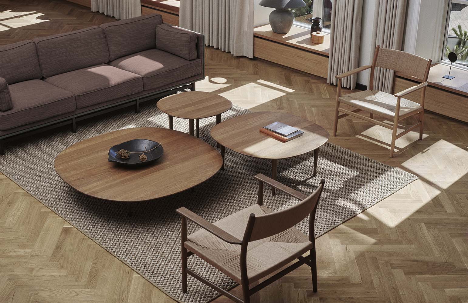 Jari Low Soffbord Ellips 180x80 cm - 7