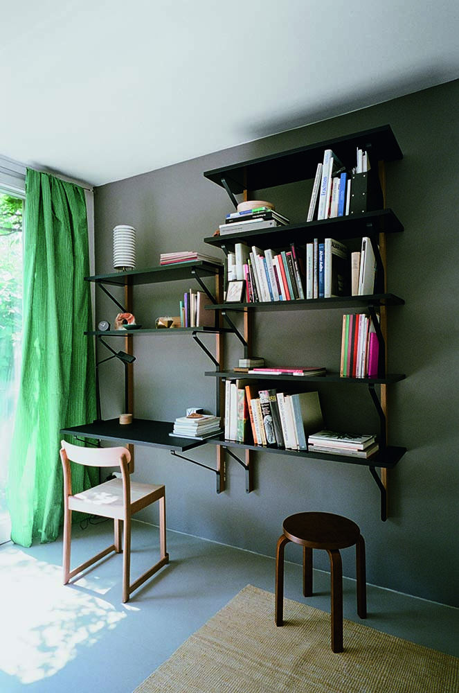 Kaari Wall Shelf With Desk REB 010 - 2