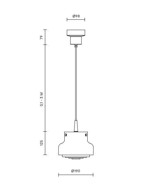 Bumling Mini Pendel Ø19 cm - 6