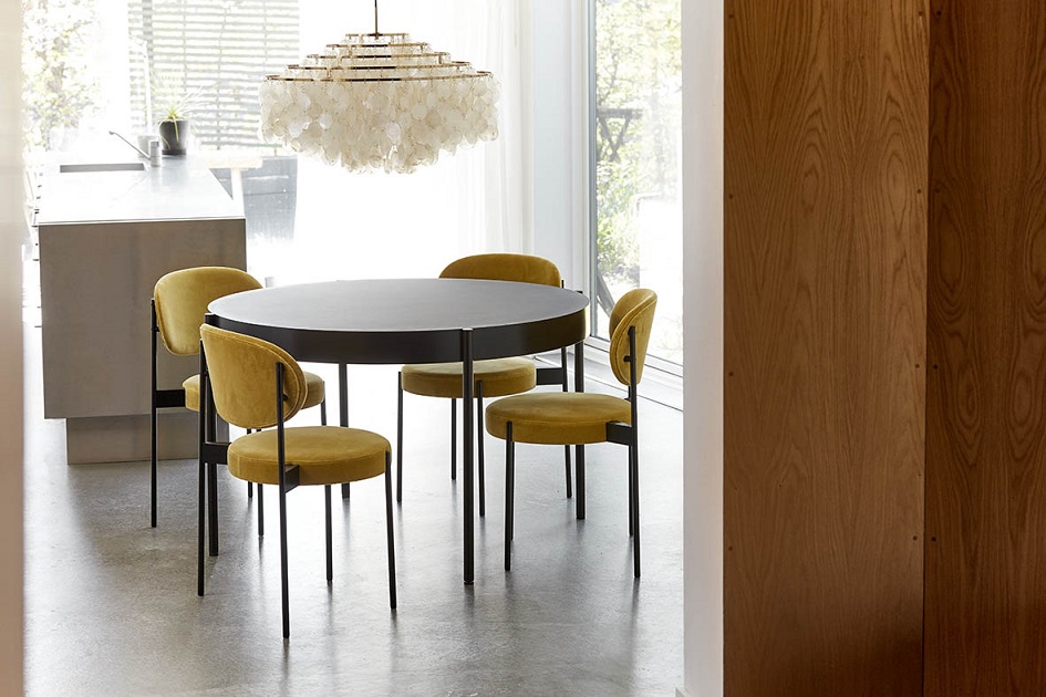 Series 430 Table White Ø120/160 cm  - 4