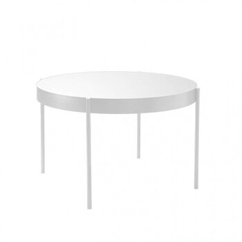Series 430 Table White Ø120/160 cm 