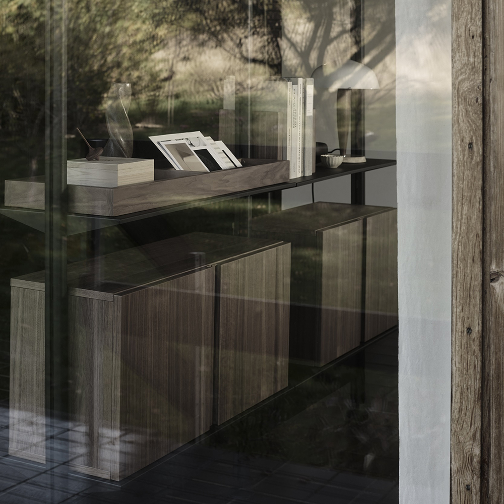 Pira G2 F C A Black grey/White oak 180 cm (flera höjder) - 4