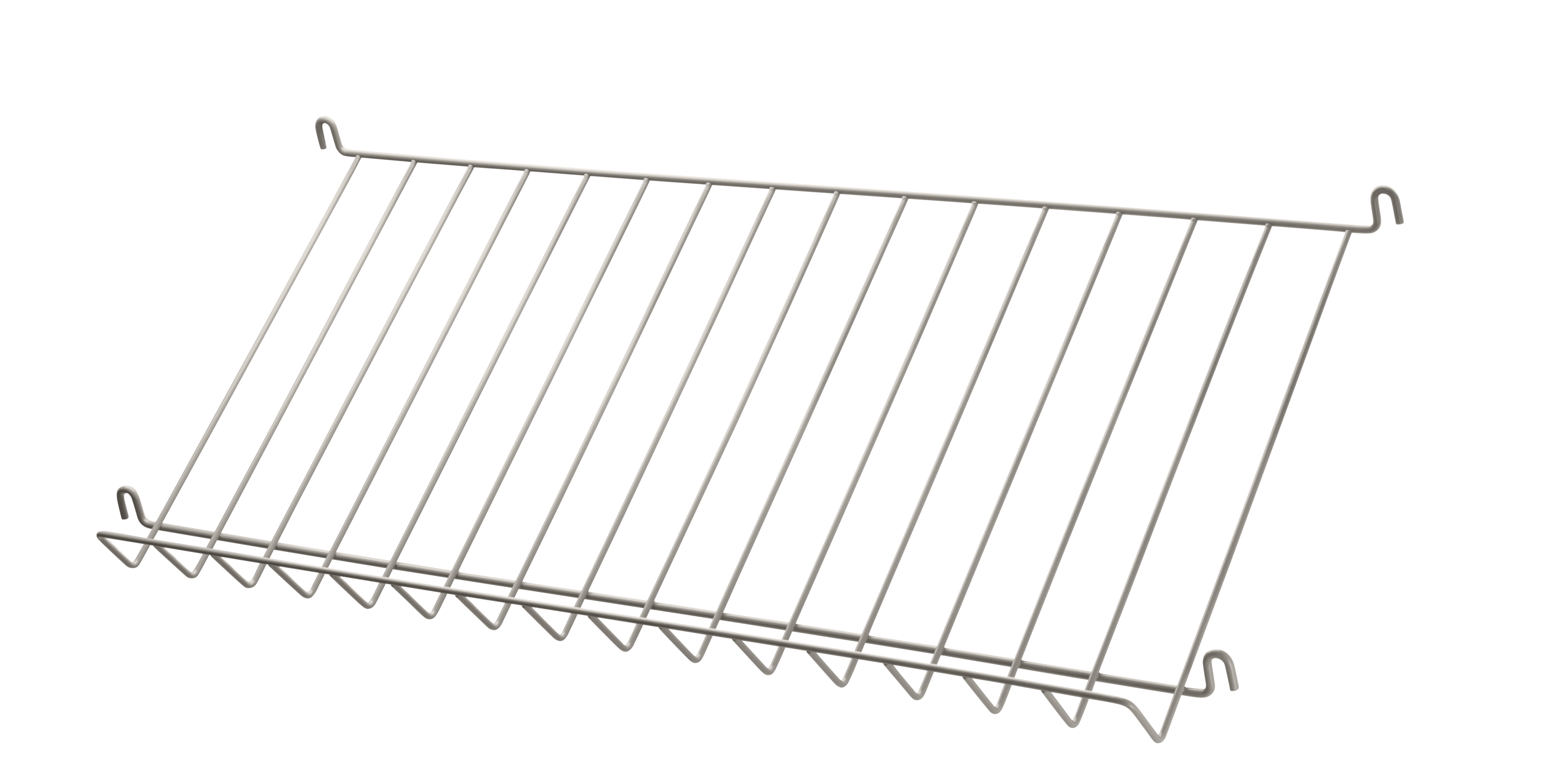 String magazine shelves solid 78x30 cm wire - 5