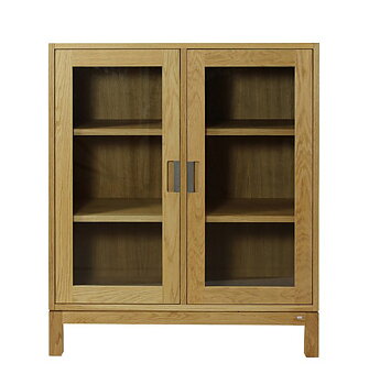 Roma Display cabinet low oak - G.A.D