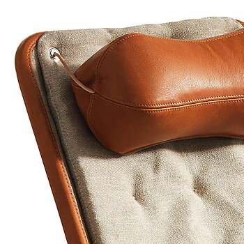 Jetson 69 Match Armchair - Sheepskin included - In stock - (Flax 21/Dakota 24 Cognac ) - dux