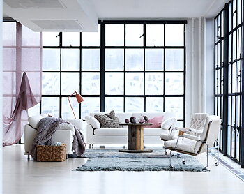 Karin 73 Armchair (Flax linnen) - Dux