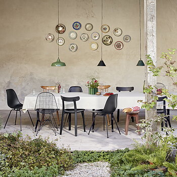 Eames Plastic Side Stol RE DSX - Vitra