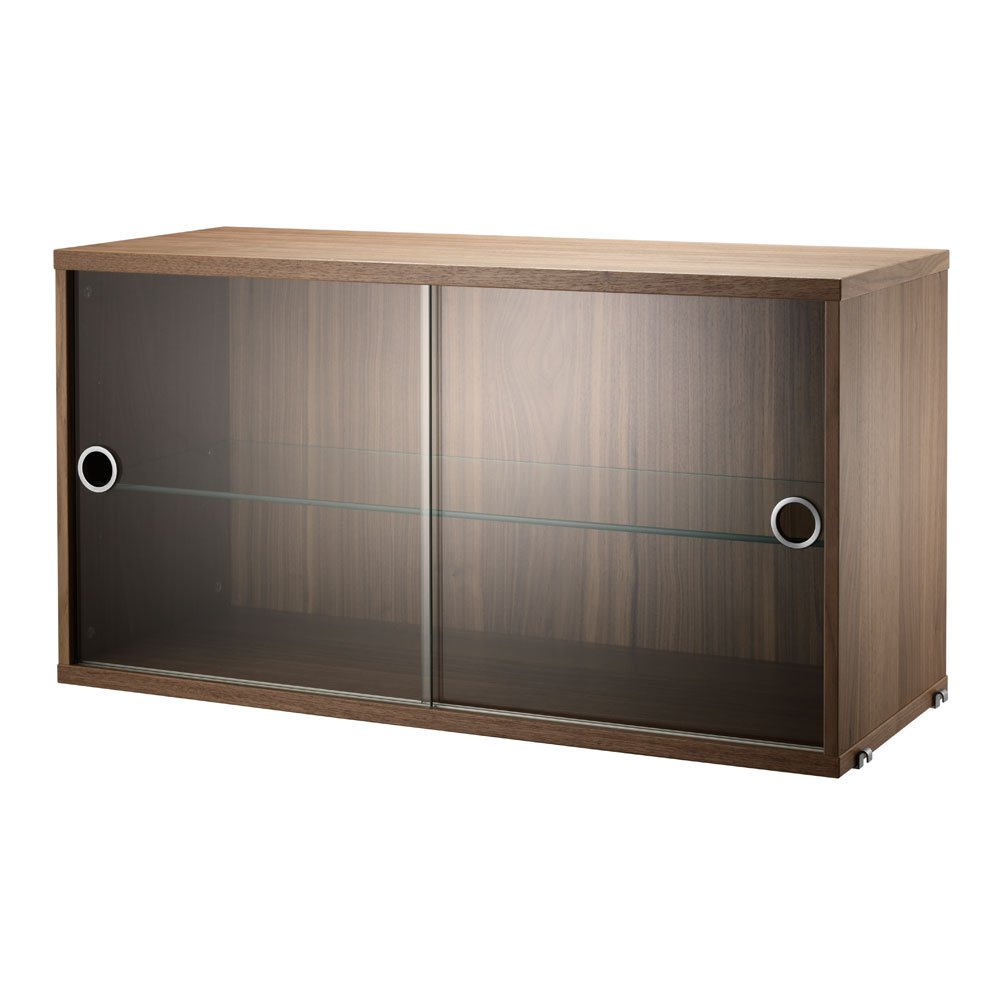 String cabinet with slidingdoors glas 78x30cm - 3