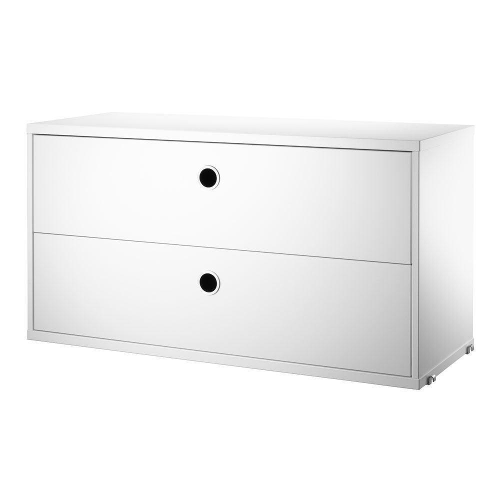 String Cabinet with 2 drawers 78x30 cm - 9